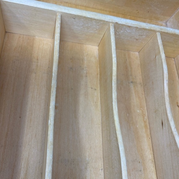 Gorham Wooden Silverware Organizer Tray - Picture 6 of 11